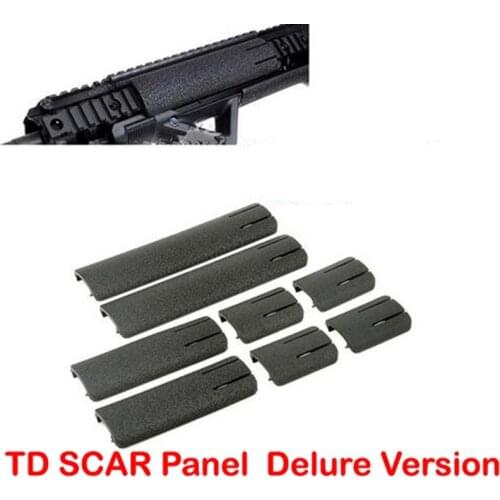 Tactical Airsoft RIS Picatinny Weaver Rail Cover TD SCAR Panel Deluxe Version Accessories EX339
