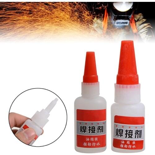 Welding Glue Plastic Wood Metal Rubber Tire Repair Glue Soldering Agent Car Bicycle Motorcycle Car Tire Sole Repair Glue 20g/50g