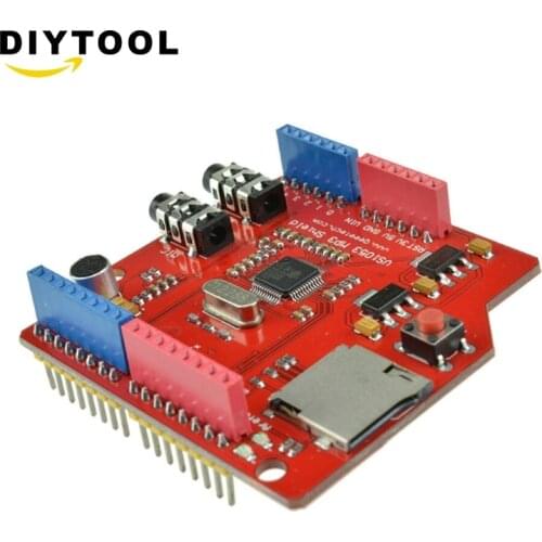 VS1053B IC VS1053 MP3 Music Tafel Shield Modul TF/ SD Card Slot Arduino new