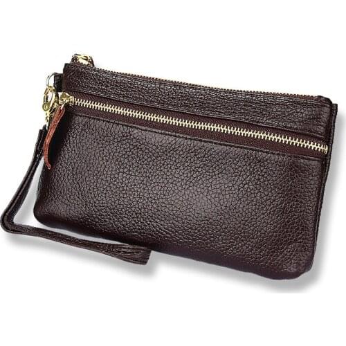 High Quality Women Wallet Zipper Long Coin Purse Fashion Brand Designer Cell Phone Bag Girls Purse Card Holder Long Clutch