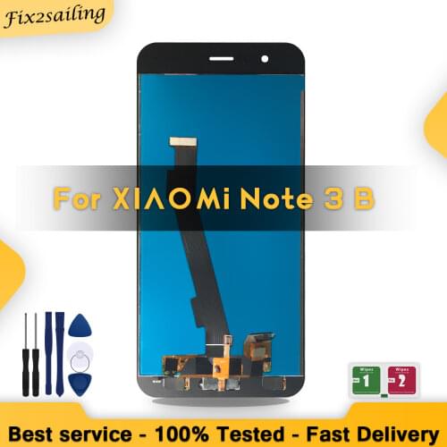 For Xiaomi Mi Note 3 LCD Display Touch Screen 5.5" FHD Test Good Digitizer Assembly Replacement For Xiaomi Mi Note3