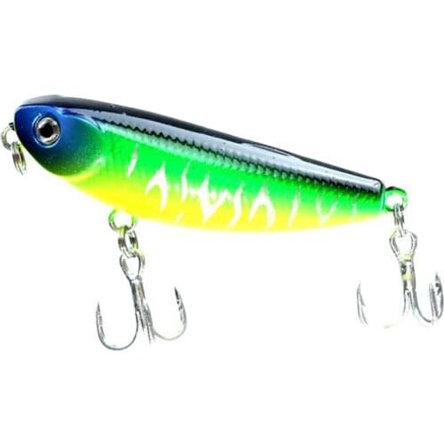 1pcs Fishing Lure Bait Swimbait Jerkbait Pencil 50mm 5g Walk Dog Floating Lures Bass bait luer Floating Pencil Surface Stick