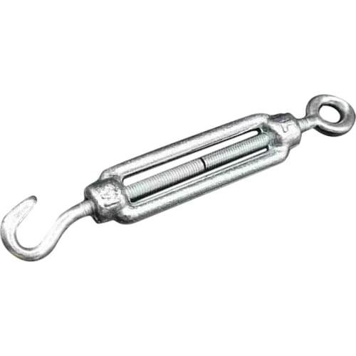 316 Stainless Steel Hook Eye Turnbuckle Wire Rope Tension Turnbuckle 16mm