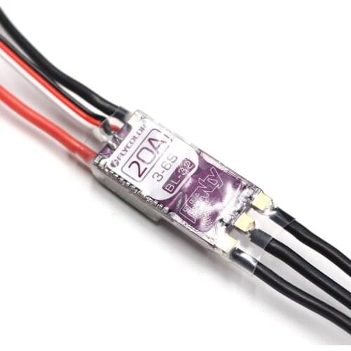 4PCS Flycolor X-Cross Blheli_32 20A/30A/40A/50A 3-6S ARM 32bit DSHOT1200 Brushless ESC for RC Racer FPV Multicopter Quadcopter