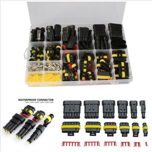 708Pcs Car Electrical Wire Connectors Terminals Assortment Kit Male And Female Terminal Plug Terminals Connectors Dropshipping