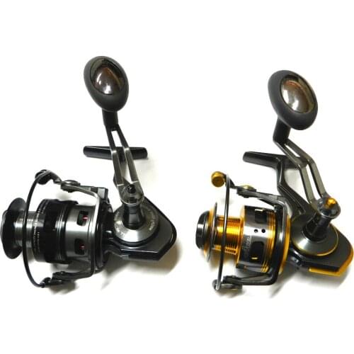 Ace50 4.9:1 7+1 BB metal Fishing Reels spinning fishing wheels sea waterproof pike collapsible isca de pesca fishing tackles