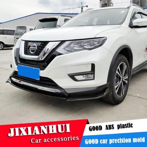 For Nissan X-Trail Body kit spoiler 2014-2019 For X-Trail ABS Rear lip rear spoiler front Bumper Diffuser Bumpers Protector