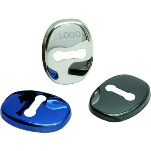 Karcng 4 pcs/set Stainless Steel Door Lock Cover for LEXUS ES NX RX CT IS LX LS GS Accessories