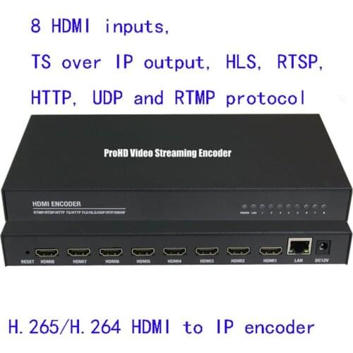 H.265 H.264 Hevc HDMI SRT Encoder RTMP Live Stream IPTV Video Rtsp HD RDS Encoder SRT Video Vmix Facebook YouTube