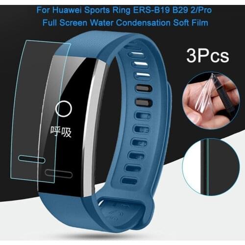 3Pcs Clear Protective Film Cover for Huawei Sports Bracelet 2/2 Pro ERS-B19 B29 корпус для электороники