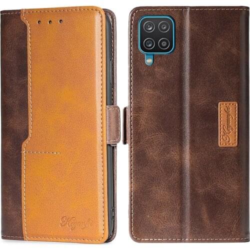 Flip Leather Case For Samsung Galaxy A12 Cover Magnetic Wallet Book Phone Case Fundas For on Samsung A12 A 12 SM-A125F 6.5 inch