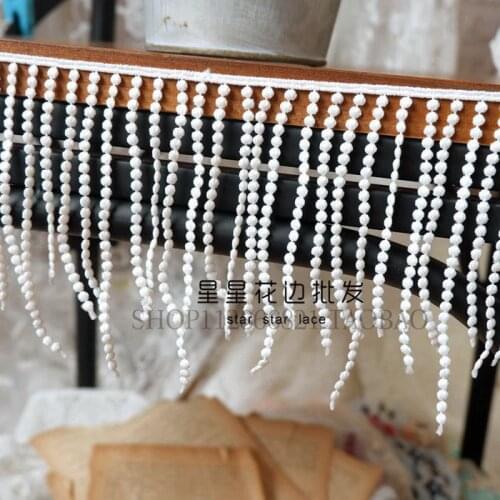10.5cm Water Soluble Milk Silk Tassel Lace Accessories DIY Skirt Lengthening Clothing Home Textile Curtain Stitching Decoration