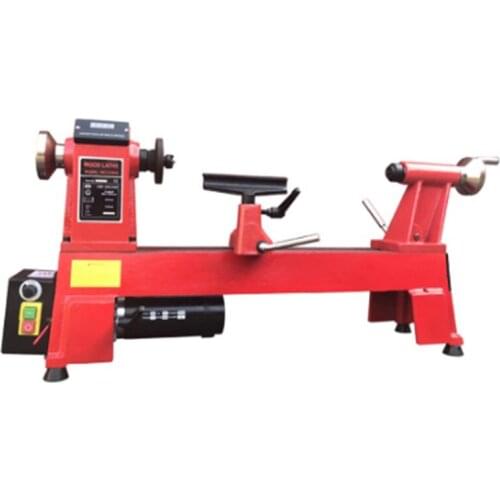 Mini Wood Lathe Digital Display Woodworking Lathe Infinitely Variable Speed Woodworking Machine