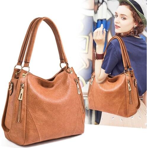 Fashion Bags for Women Leather Handbags Women Bag High Quality Soft Messenger Bags Female Shoulder Bag Ladies Large Bolsos