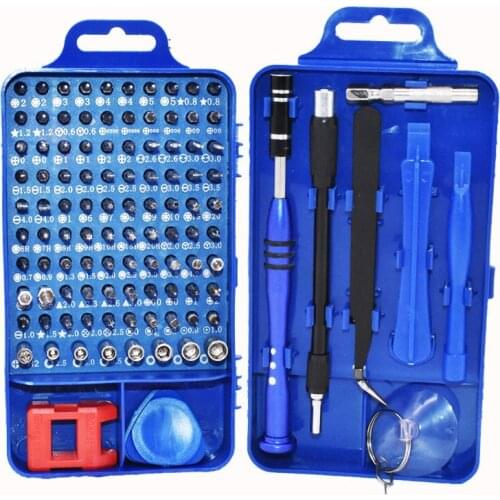 Screwdriver Tool Set 108 in 1 Precision Opening Tool Compact Screwdriver Kit Multi-function Computer Repair Tools Digital Phone