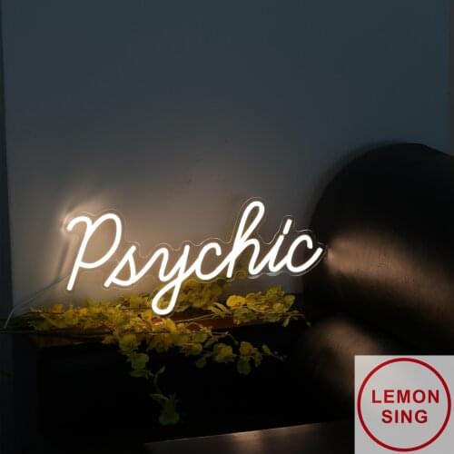 Custom Neon Sign Psychic Light Led for Wall room bar nightclub shop restaurant party Decoration Ins