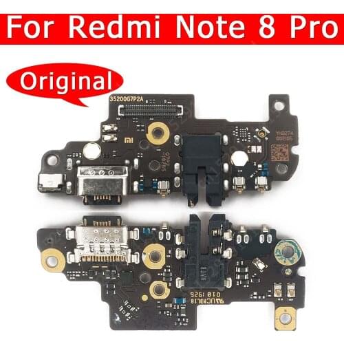 Original USB Charge Board For Xiaomi Redmi Note 8 Pro Note8 Charging Port Connector Phone Accessories Replacement Spare Parts