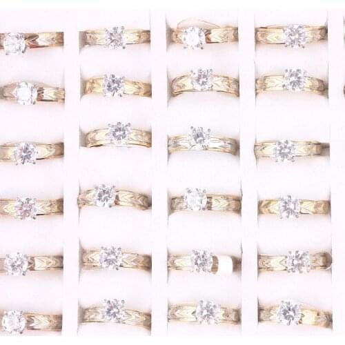 Rings With Crystals QianBei China