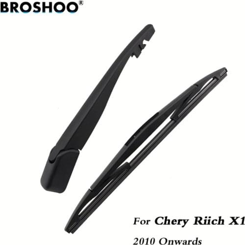 BROSHOO Car Rear Wiper Blades Back Windscreen Wiper Arm For Chery Riich X1 Hatchback(2010 Onwards) 305mm,Auto Accessorie Styling