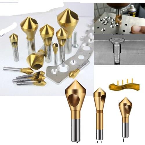 Internal chip removal, bevel hole chamfer, taper hole screw, countersink hole cutter, chamfer cutter, 90 degree chamfer drill, d