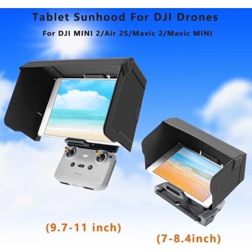 7.9/11inch Tablet Screen Hood Monitor Sunshade Cover for DJI Mavic Mini SE/Air 2S/Air 2/Mini 2/Mini/Mavic 2 Drone accessories