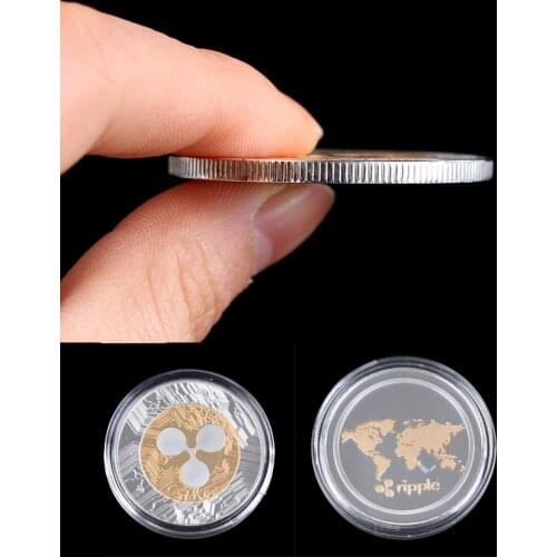 1pc Ripple coin XRP CRYPTO Commemorative Ripple XRP Collectors Coin Gift