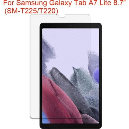 100pcs/Lot Tempered Glass Screen Film for Galaxy Tab A7 Lite 8.7 Inch 2021 Screen Protectors T220 T225 T227