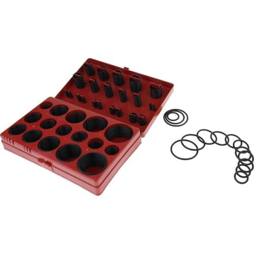 419PCS Universal O-Ring Assortment Set, heat resistant to 120℃ and of good oil resistance