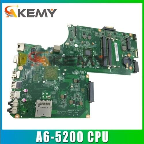 Akemy For Toshiba Satellite C75D L75D Laptop Motherboard DA0BD9MB8F0 A000243950 A6-5200 CPU On Board DDR3 works