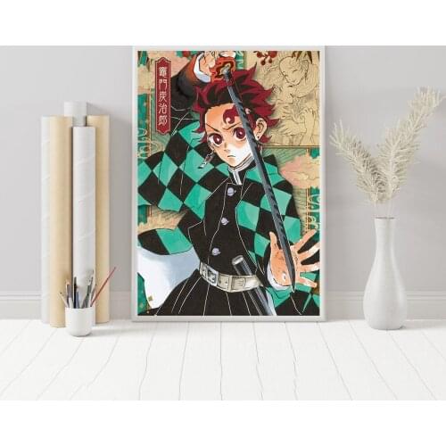 Kimetsu no Yaiba - Demon Slayer Anime Poster Wall Painting Home Decoration ( No Frame )