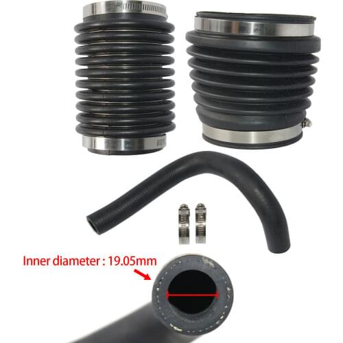 AP03 Brand NEW Water Hose + Exhaust Bellows Kit For Volvo Penta AQ270 AQ280 290 Sterndrive Engines 875822,876294,876631
