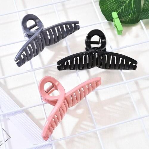 Large Leopard Print Acrylic Hairpins Hair Clip Crab Hair Claws for Women Girl Hair Accessories Headdress Party Gifts