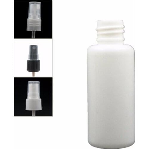 30ml pe bottle with white/transparent/black fine mist,sprayer ,empty white plastic bottle X 10