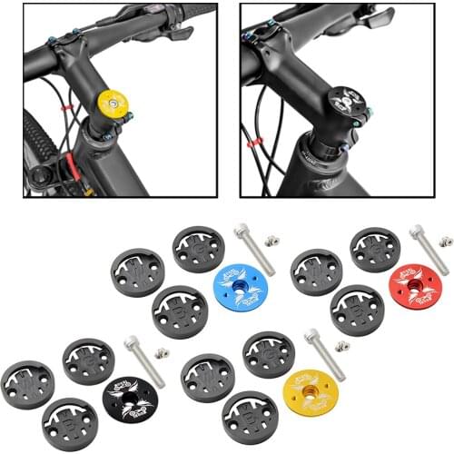 Bike Stem Top Cap Computer Stopwatch Mount Holder Garmin//WAHOO Adapters