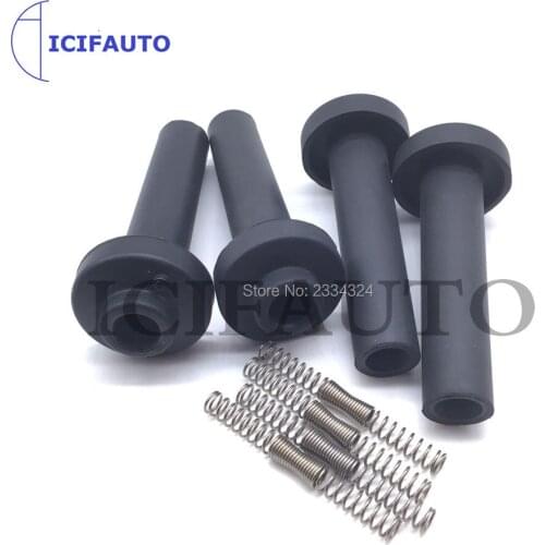 Ignition Coils Rubber Boot Pack With Spring For Fiat Chevrolet Holden Opel Astra Vectra Zafira 71739285,1208553,12569342,1208026