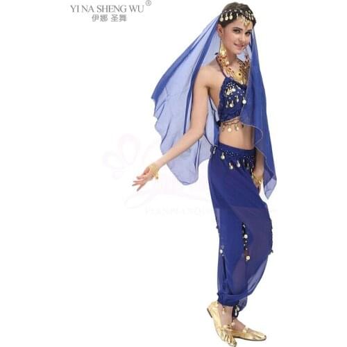 Belly Dance Costumes For Sale Pants Women Bollywood Indian Egyptian Belly Dress Dance Plus Size For Adults For Women 2pcs/7pcs