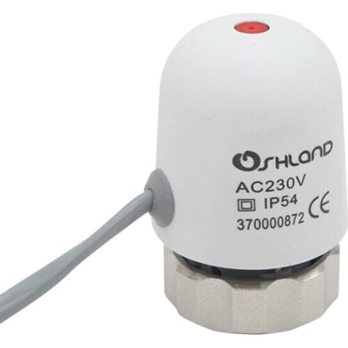 MC70-NC Normally Closed Electric Valve Thermal Actuator For Electric Floor Heating Manifold In Underfloor Heating System AC230V