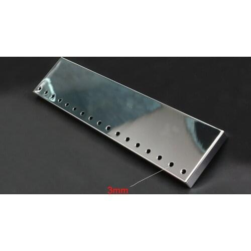 Metal LESU Front Bumper for 1/14 TAMIYA Globe Liner King Hauler RC Tractor Truck Model Car