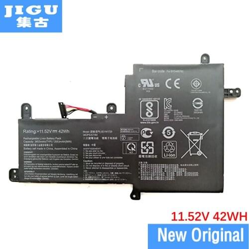 JIGU Original Laptop Battery 0B200-02920000 B31N1729 For ASUS K530FF For VivoBook S15 S530UA-BQ171T