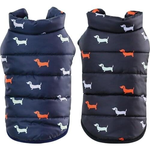 Autumn Winter Dog Clothes Coat Jacket Puppy Pet Dog Costume Pet Vest Apparel Jacket Dogs Clothing For Small Dog