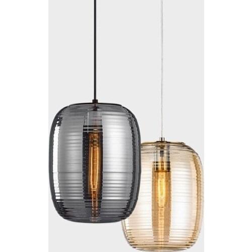 Glass jar glass jar LED Pendant Lights droplight art decoration guest room restaurant restaurant cafe lighting LB33020
