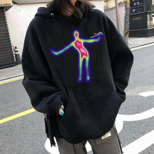 90s Hoodies Retro Thermography Women Men Funny Karasuno Fly High Graphic Streetwear Winter Warm Fashion Unisex Sweatshirts Male
