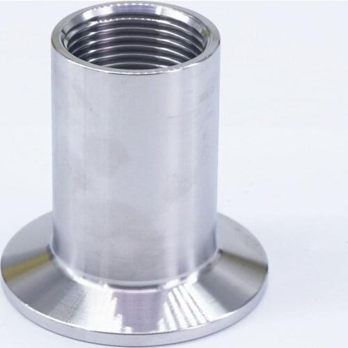 3/4" Female NPT x 1.5" Tri Clamp SUS 304 Stainless Steel Sanitary Fitting Coupling For Home Brew Beer