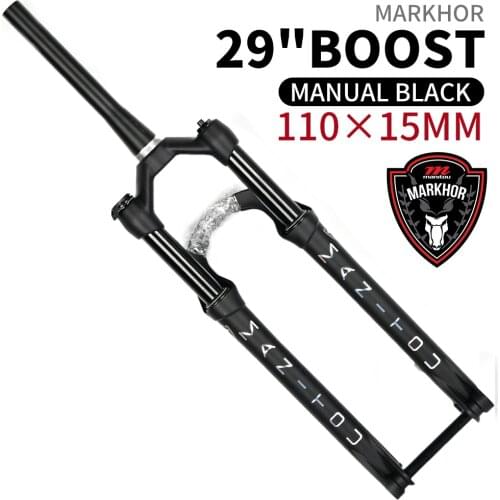 Bike Fork Manitou MARKHOR 26 27.5inchs 29er Mountain MTB Bicycle Fork air Front Fork suspension 2019 Manual control remote lock