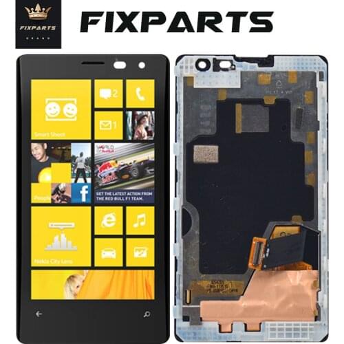 Top Black 4.5" LCD Display For Nokia 1020 Touch Screen Digitizer Assembly For Microsoft Nokia Lumia 1020 LCD With Frame +Tool