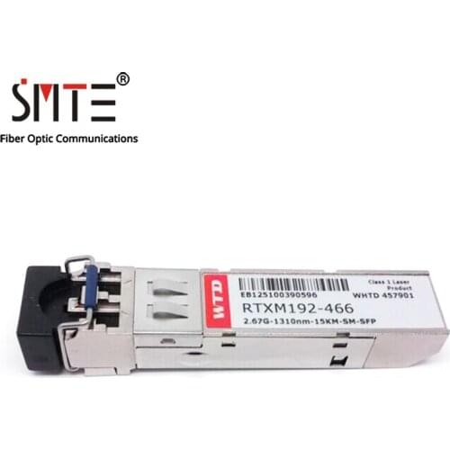 WTD RTXM192-466 Optical Transceiver SFP 2.67G Single-mode Module 1310nm 15km LC