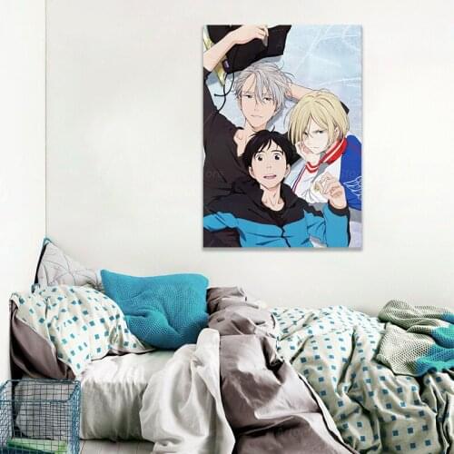Yuri on Ice ユーリ!!! on ICE Anime Poster Art Picture Prints Home Decor Wall Poster Decoration For Living Room