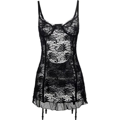 S M L XL XXL 3XL 4XL 5XL 6XL Erotic Underwear Women Plus Size Sexy Lingerie Hot Sex Babydolls Purple Garter Belts