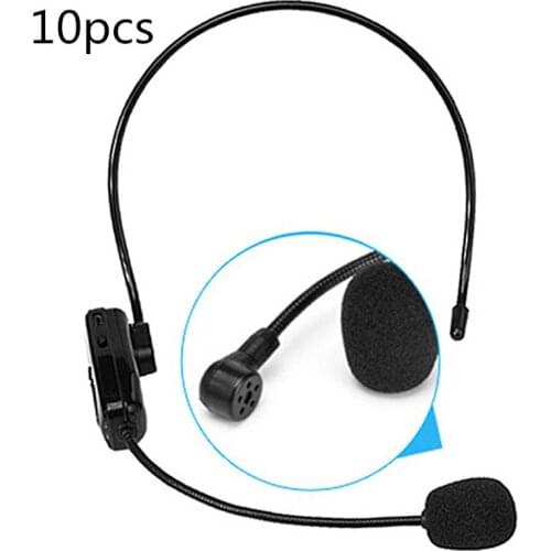 10pcs Headset Replacement Foam Microphone Cover Telephone Headset Mic Cover Microphone Windscreen Windshied Headset Foam 25*8mm