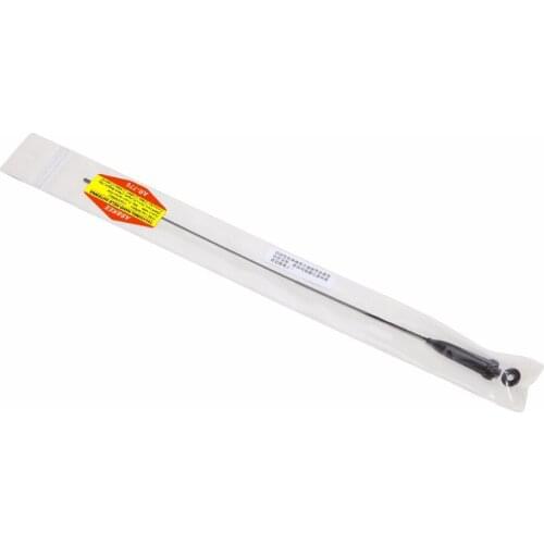 ABBREE AR-776 SMA-Female Solid Titanium Antenna 144/ 430MHz Dual Band Light for Baofeng UV-5R UV-XR 9r Waterproof Walkie Talkie